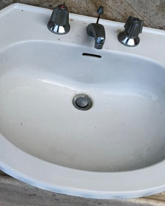 Lavandino lavabo bagno epoca forma  a conchiglia