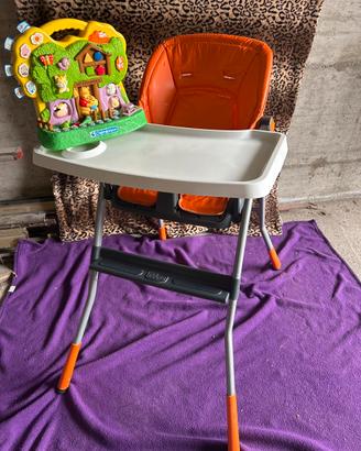 Seggiolone chicco con gioco