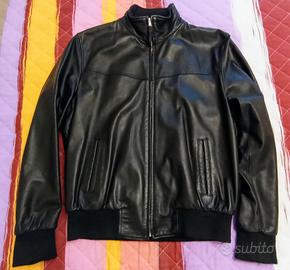 Giubbino pelle e giubbino stoffa - uomo