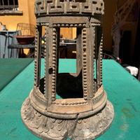 Reliquario del 1.700 in legno dorato