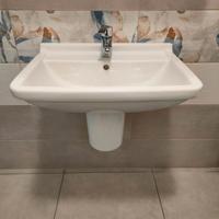 Lavandino mezza colonna duravit