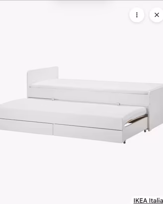 Letto IKEA SLAKT CONTENITORE