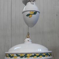 Lampadario da cucina con limoni