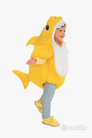 Costume carnevale Baby Shark bimbo 6-12m