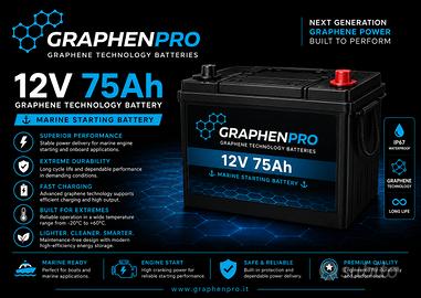 Batteria al Grafene 12V GraphenPro