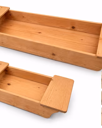 Coppia di Maidde siciliane  in legno - 2 Misure