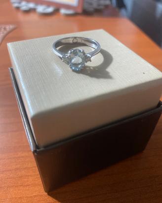 Anello oro buanco