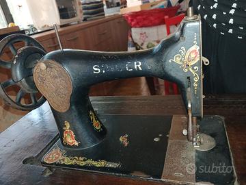 Singer 16K antica primi del '900 mobile a pedale  