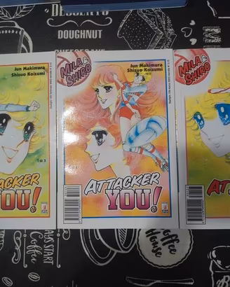 MANGA ATTACKER YOU !(mila e shiro) completo