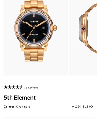 Orologi Cavalli e Nixon