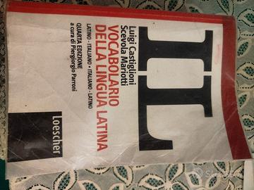 Dizionario iL vocabolario lingua latina 