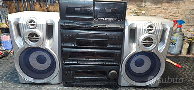 impianto hifi kenwood 