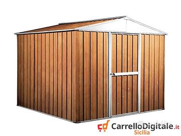 Box porta attrezzi lamiera 276x260 fin legno