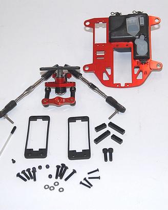 Set Sterzo RC 1/5 in Alluminio Rosso Originale Rov