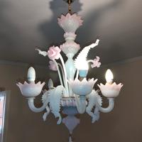 lampadario e abat jour Vetro di Murano