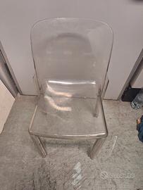 Sedia trasparente design Heller Selene 2002