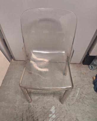 Sedia trasparente design Heller Selene 2002