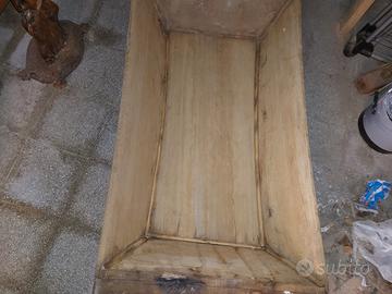 Madia Antica in Legno - Conca per Pane Rustica Ori