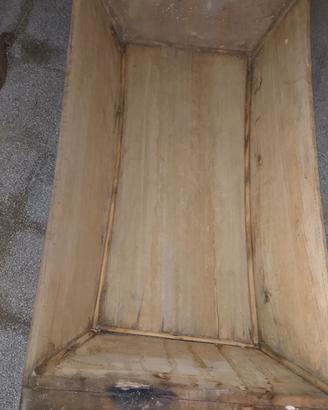 Madia Antica in Legno - Conca per Pane Rustica Ori