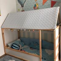 Lettino evolutivo Kura materasso incluso