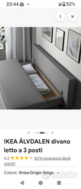 Divano letto Ikea