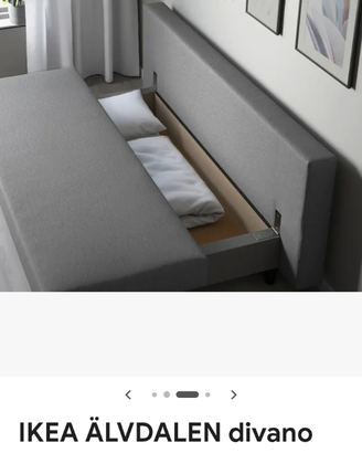 Divano letto Ikea