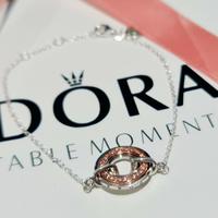 Bracciale Pandora in argento 925, misura 18cm