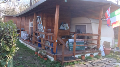 Roulotte con preingresso