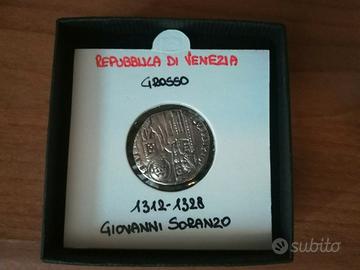 Repubblica Venezia, moneta, Grosso, Giovanni Soran