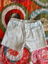 Pantaloncini jeans guess bambina
