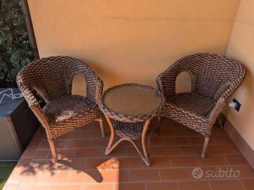 Set mobili da giardino