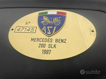 Mercedes-benz SLK 200 cat Targa Oro ASI