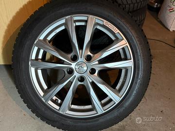 Pneumatici audi invernali dunlop  + cerchi in lega