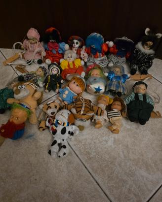 mini bamboline,peluche 
