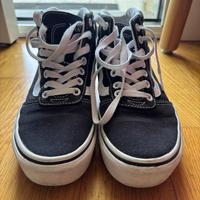 Scarpe VANS High Platform nere