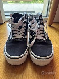 Scarpe VANS High Platform nere