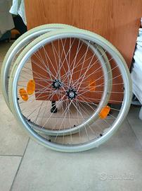 Ruote carrozzina disabili