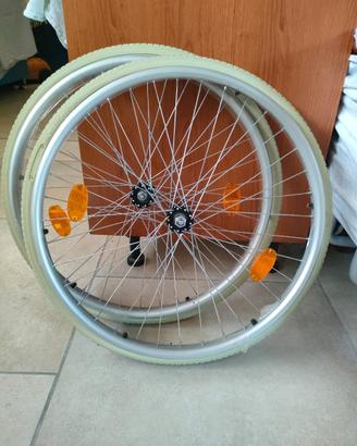 Ruote carrozzina disabili