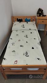 Lettino in legno per  bimbi IKEA 