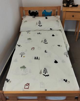 Lettino in legno per  bimbi IKEA 