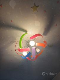 lampadario x cameretta a soffitto  