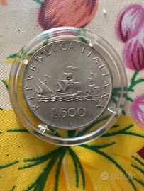 Moneta da 500 lire caramelle d’argento