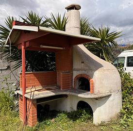 Forno a legna barbecue Vulcano