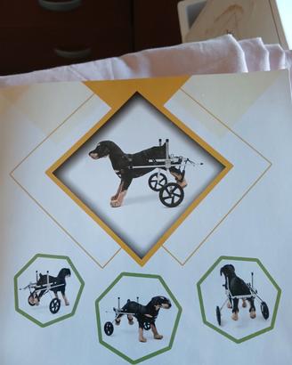 carrello per cani 