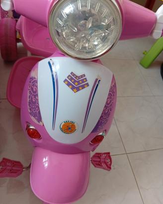 bici triciclo rosa solo consegna a mano 