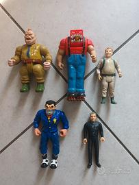 Lotto 5 action figure anni 80/90 