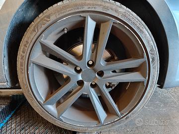 cerchi 17" neri opachi canale 8 5x100