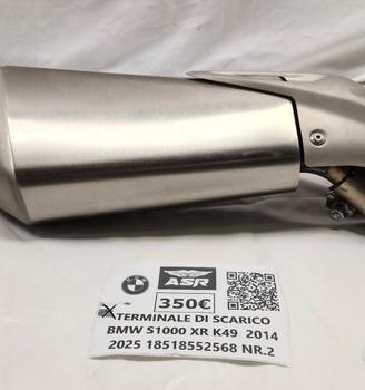 TERMINALE SCARICO ORIGINALE BMW S1000 XR K49 2014
