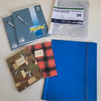 Cancelleria nuova per la scuola e l'ufficio