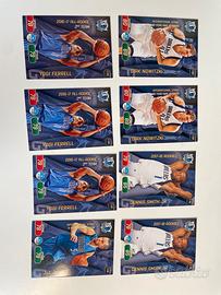 Lotto 8 Carte NBA Dallas Mavericks